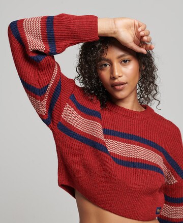 Superdry Sweater in Red