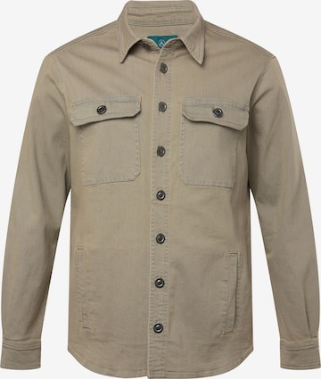 Boston Park Regular fit Button Up Shirt in Beige: front