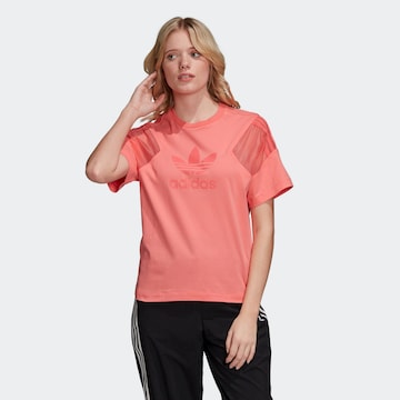 ADIDAS ORIGINALS T-Shirt in Pink: predná strana