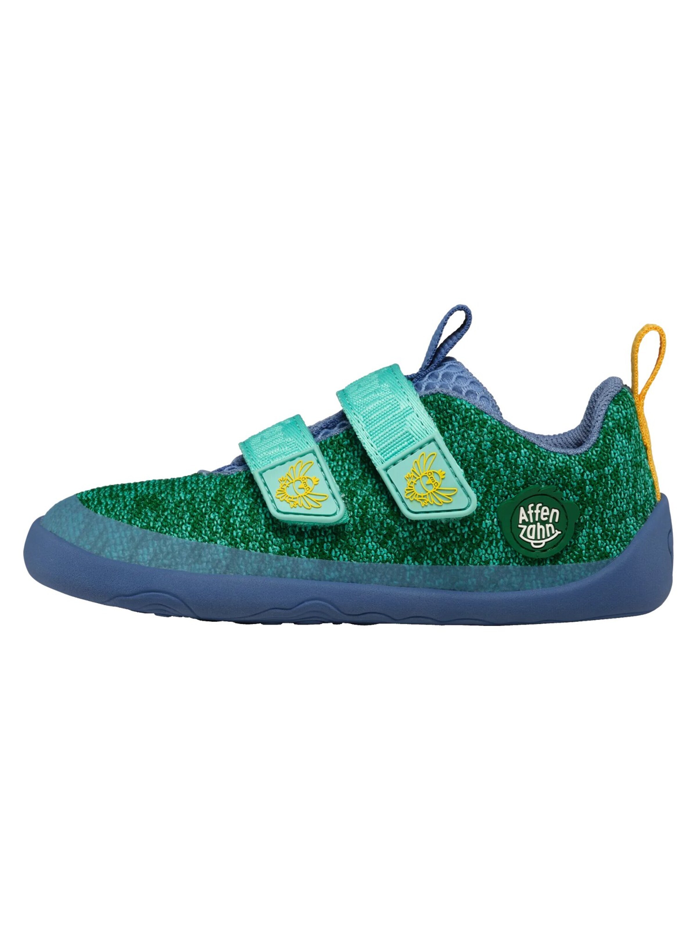 Affenzahn Sneakers 'Sneaker Knit Happy' in Green: front