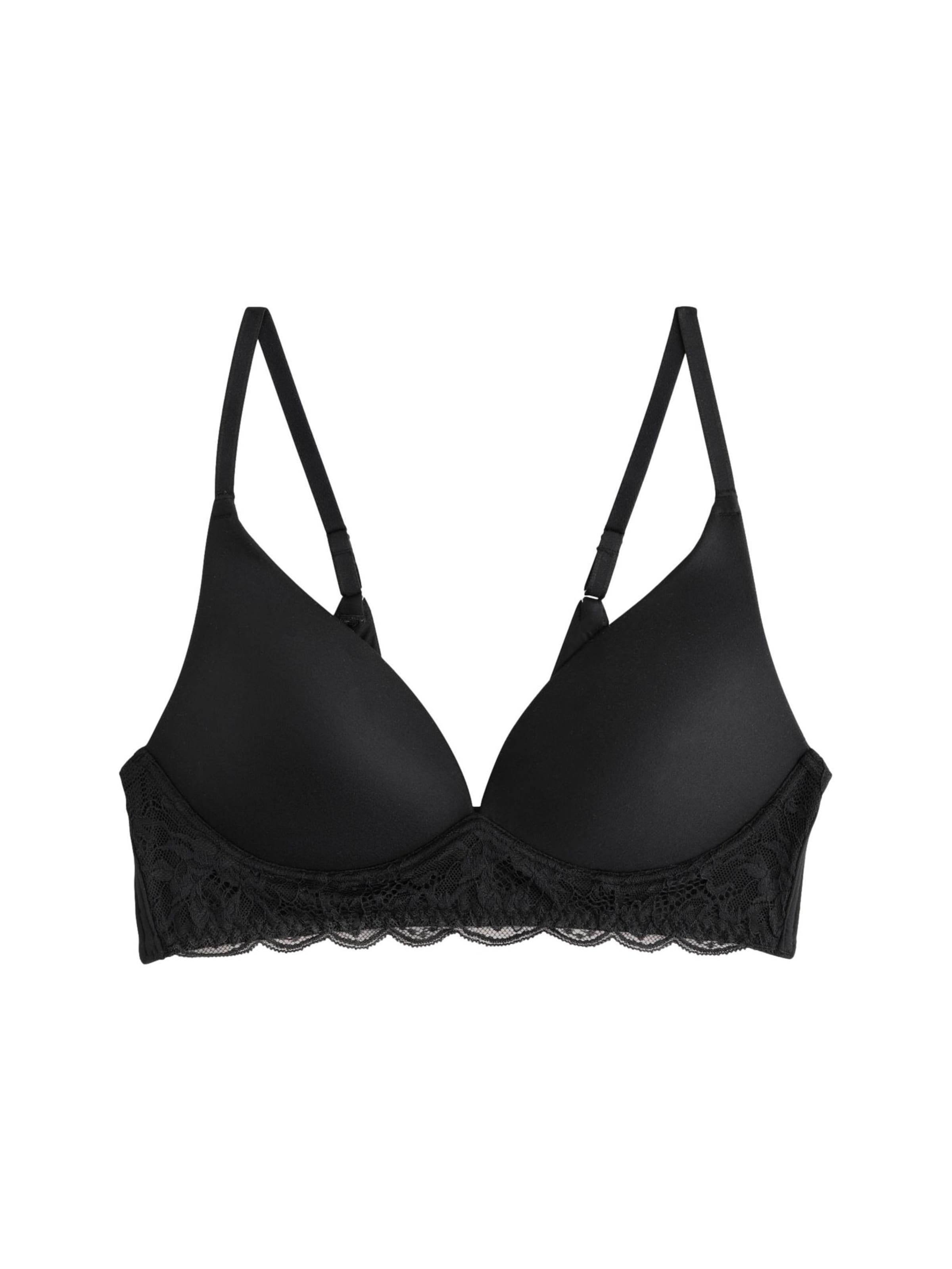 Next Push-up Bra 'Forever Comfort' in Black: front