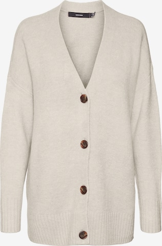 VERO MODA Gebreid vest 'Lefile' in Beige: voorkant