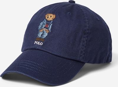 Kepurė iš Polo Ralph Lauren, spalva – tamsiai mėlyna jūros spalva / opalo / karamelės / balta, Prekių apžvalga