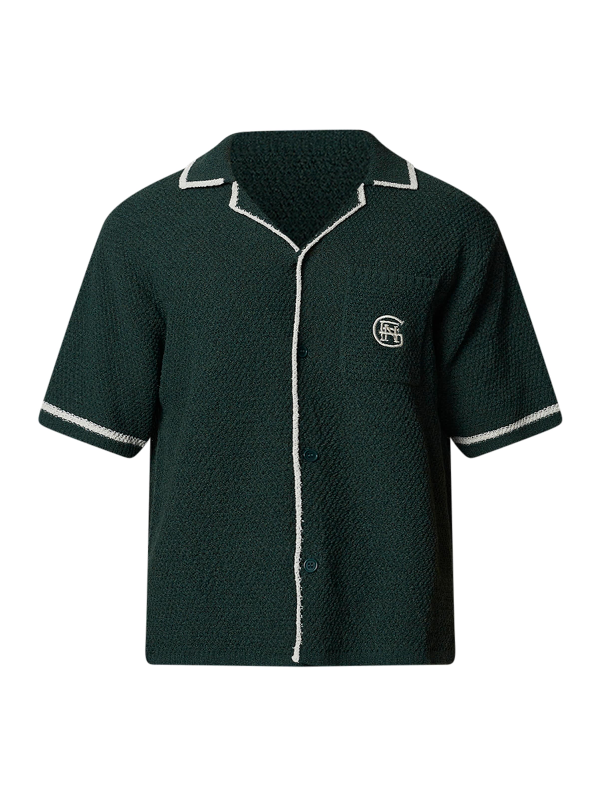 Vestes en maille Good For Nothing en vert : devant