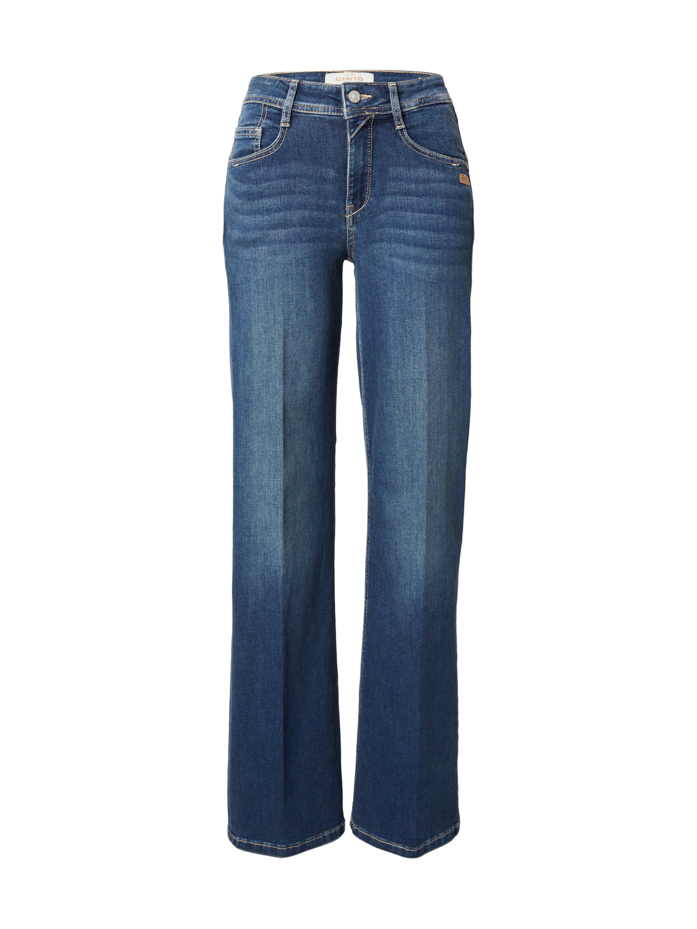 Gang Szeroka nogawka Jeansy '94AMELIE' w kolorze niebieski: przód