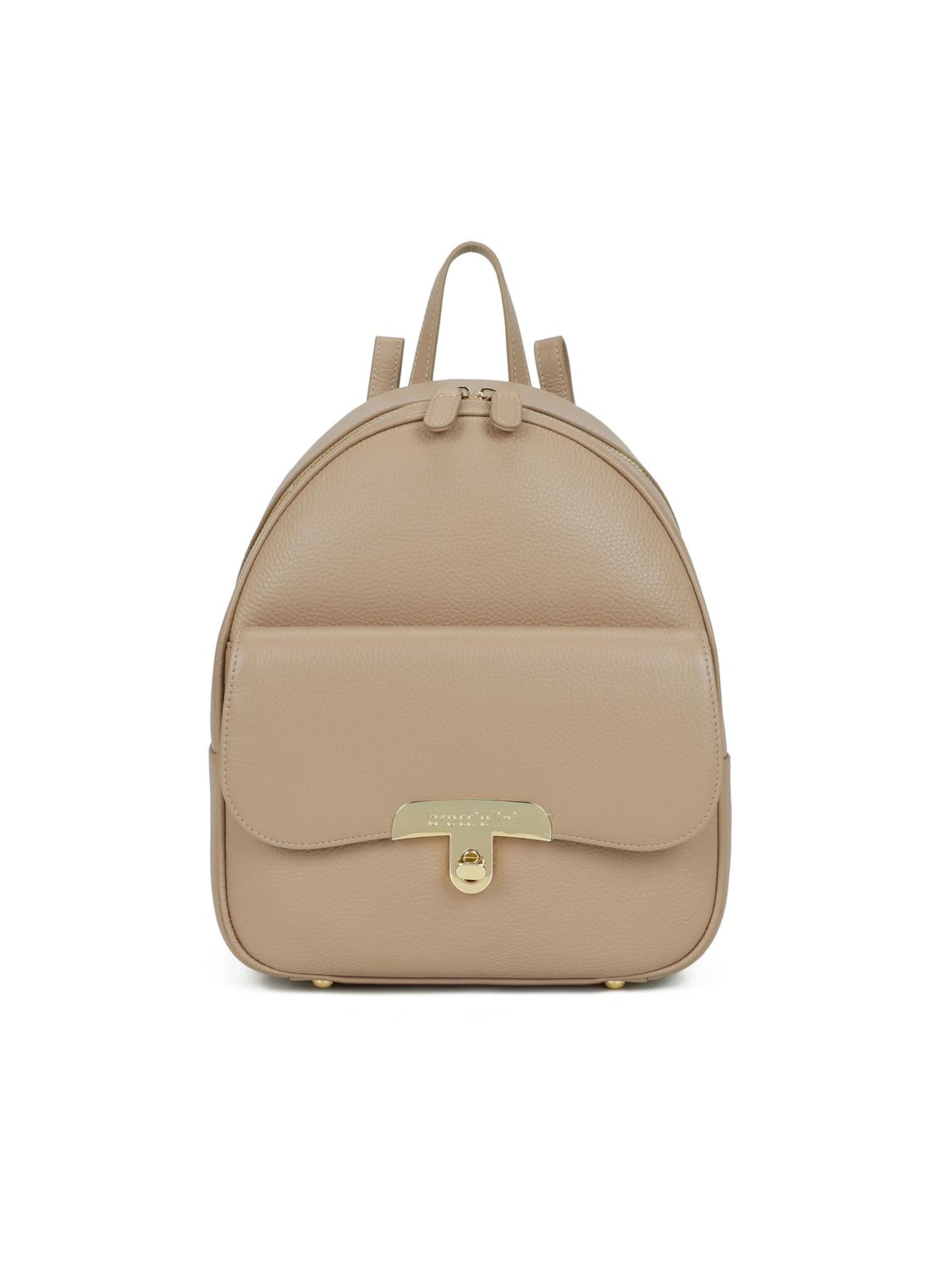 Braccialini Rucksack 'Michelle'‌‌‌‌‌‌‌ in Beige: Vorderseite