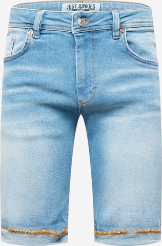 JUST JUNKIES Jeans 'Mike' in Blauw: voorkant