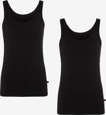 BeeDees Top 'Tanktop im Doppelpack EVERY DAY Trägershirt' in Black: front