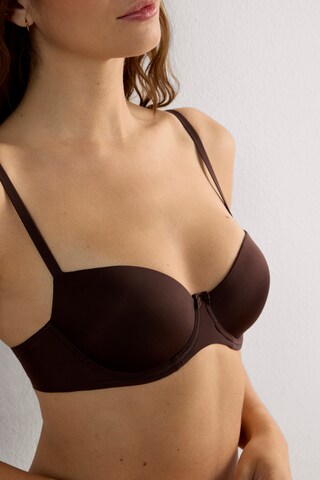 INTIMISSIMI Balconette Bra 'Sofia' in Brown