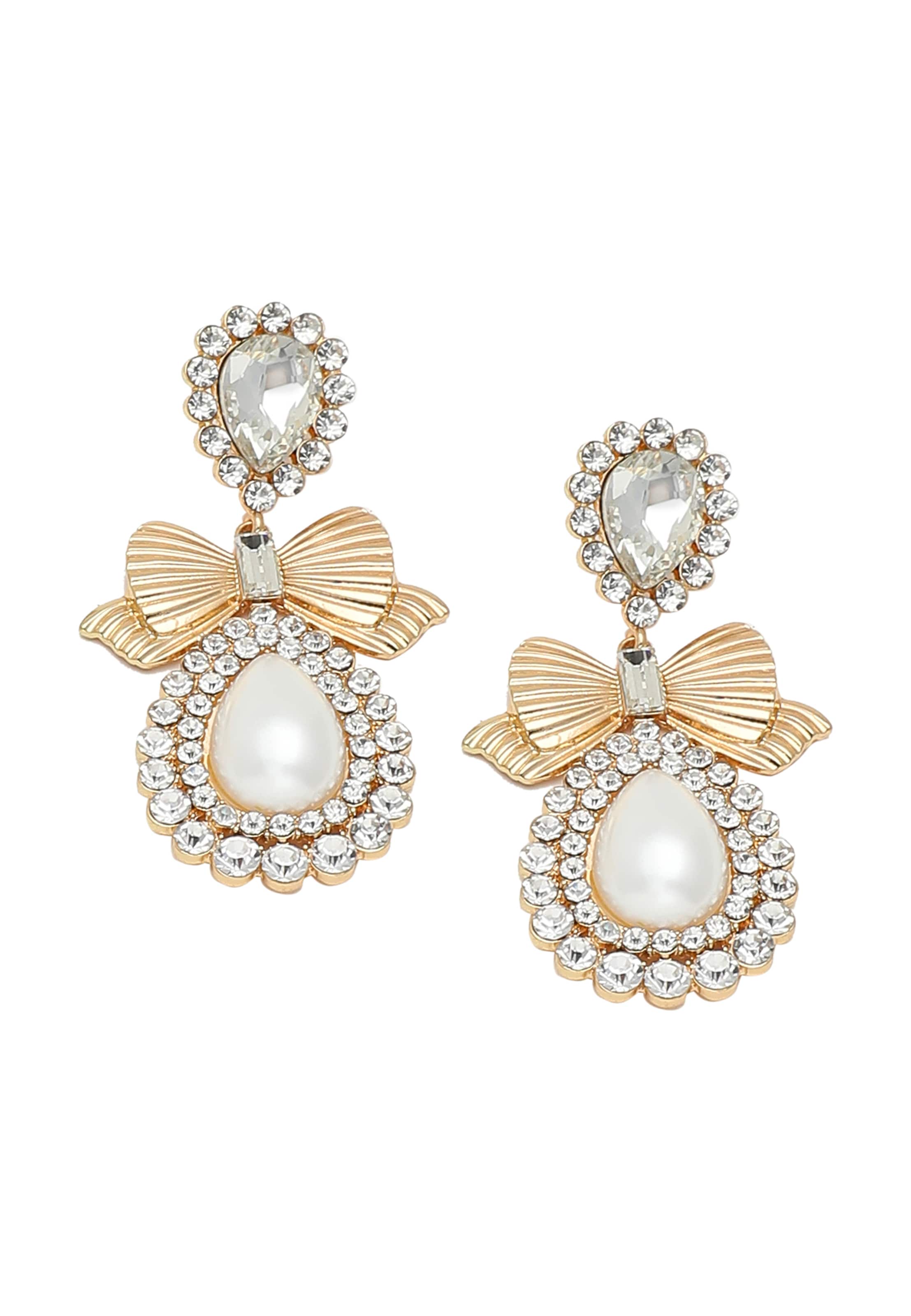 SOHI Øreringe ' Abra ' i blandingsfarvet: forside