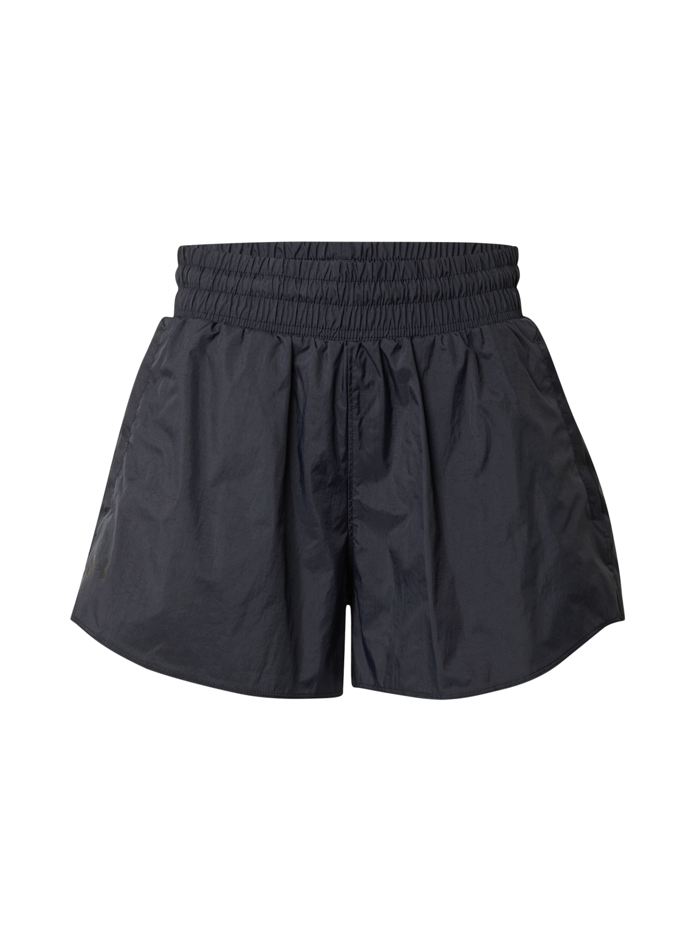 UNDER ARMOUR - regular Pantalón deportivo 'Flex' en negro: frente