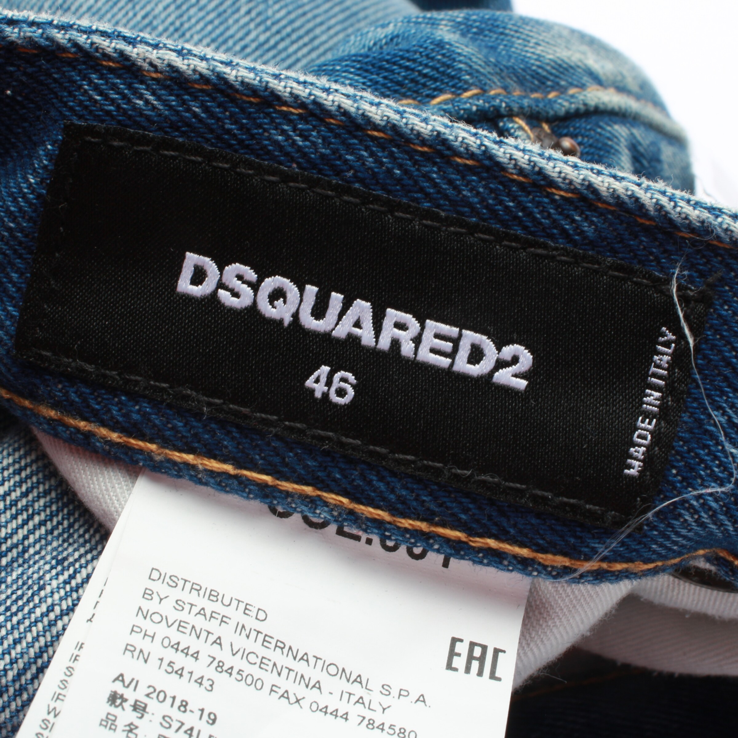 DSQUARED2 Jeans in 46 in Blue