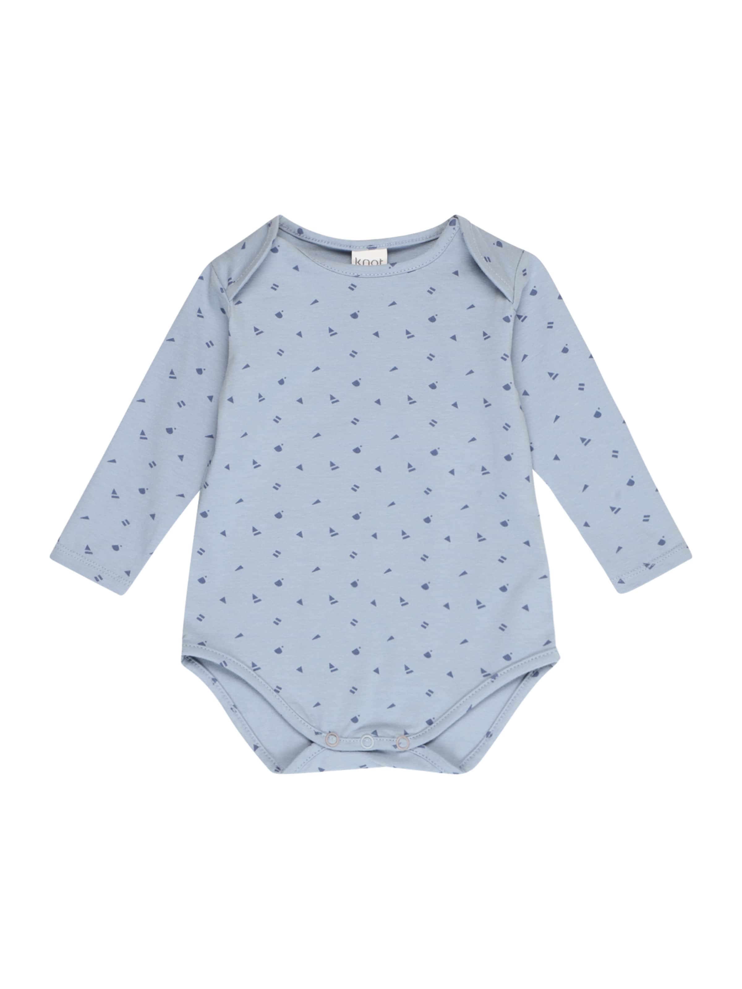 KNOT - Macacão/Body em azul: frente