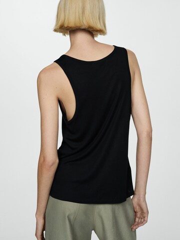 MANGO Top 'BOBAR' in Black