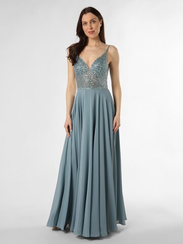 HEY KYLA Evening Dress in Blue: front