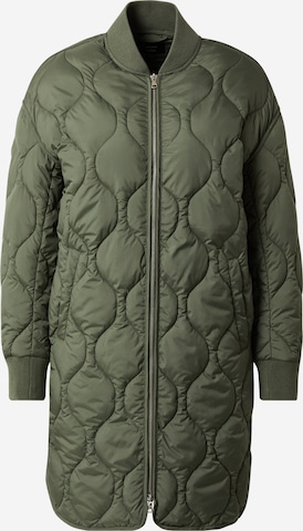 Superdry Between-Seasons Coat in Green: front