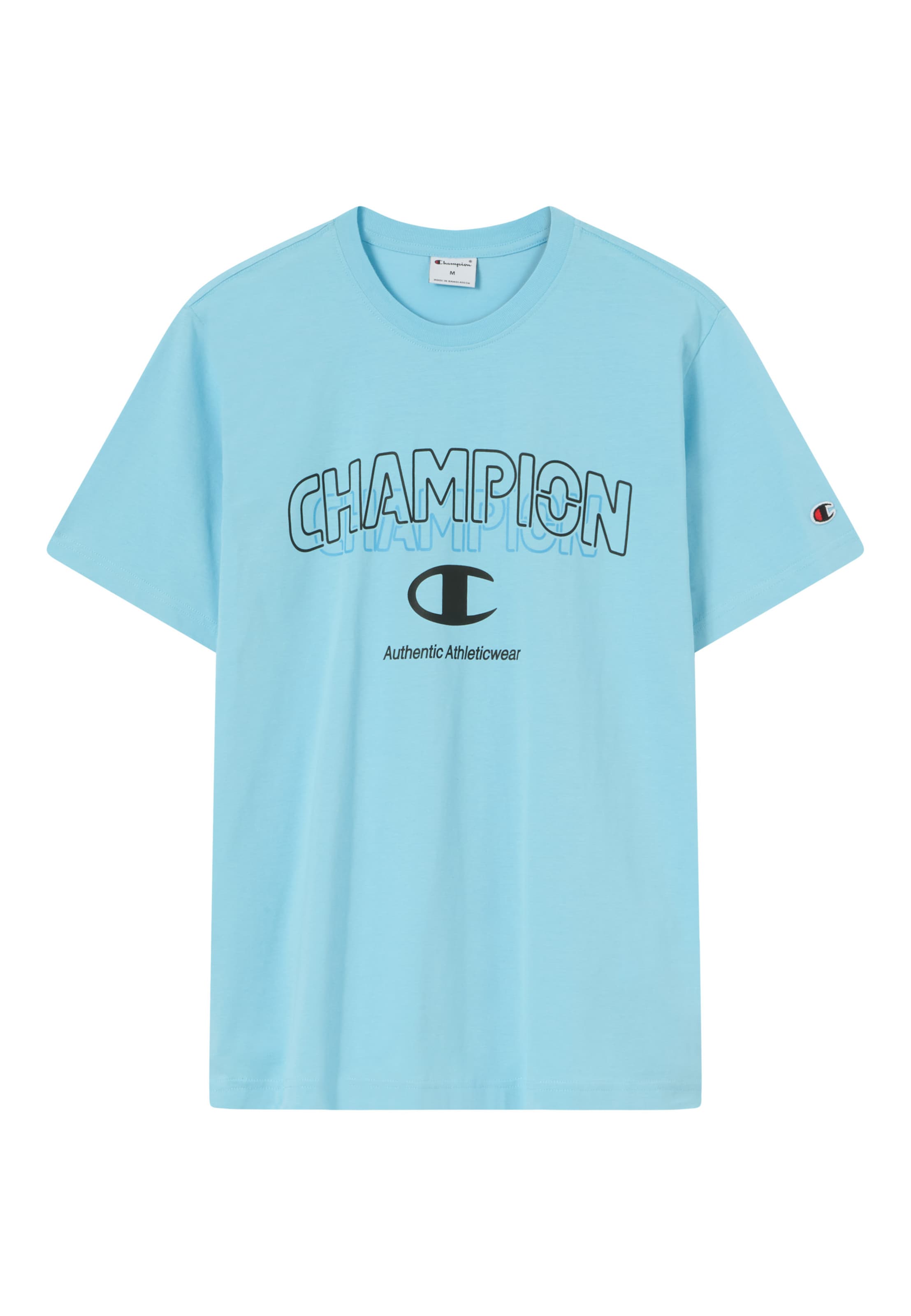 Champion Authentic Athletic Apparel Shirt in Blue: front