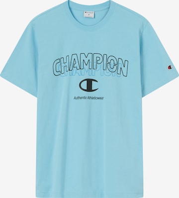 Champion Authentic Athletic Apparel Shirt in Blue: front