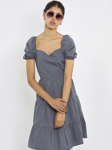 FRESHLIONS Dress 'Anastasia' in Grey: front