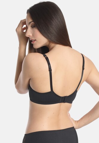 sassa T-shirt Bra 'Beautiful Classic' in Black