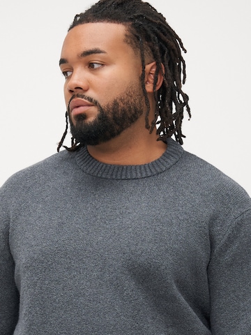 Jack & Jones Plus - Jersey 'JORNORREBRO' en gris