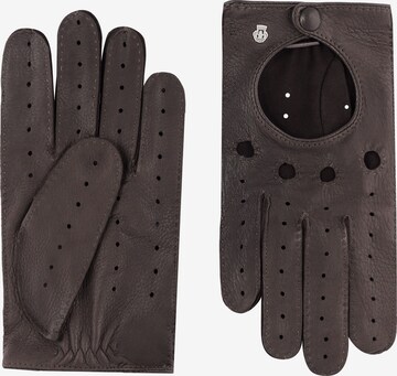 Roeckl Full Finger Gloves ' Montreal ' in Brown: front