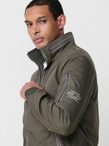 KOROSHI Přechodná bunda – zelená