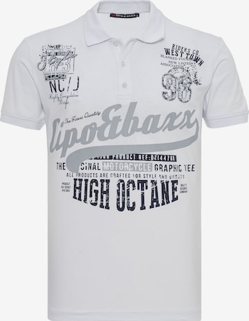 CIPO & BAXX Shirt 'CT794' in Wit: voorkant