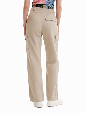 Regular Pantalon cargo 'Sedal' Desigual en beige