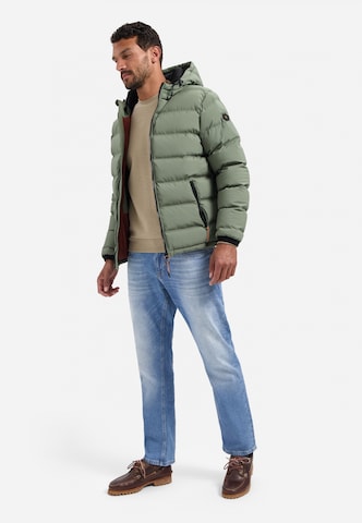No Excess Winterjas in Groen