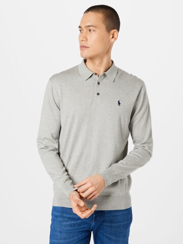 Polo Ralph Lauren - Jersey en gris: frente