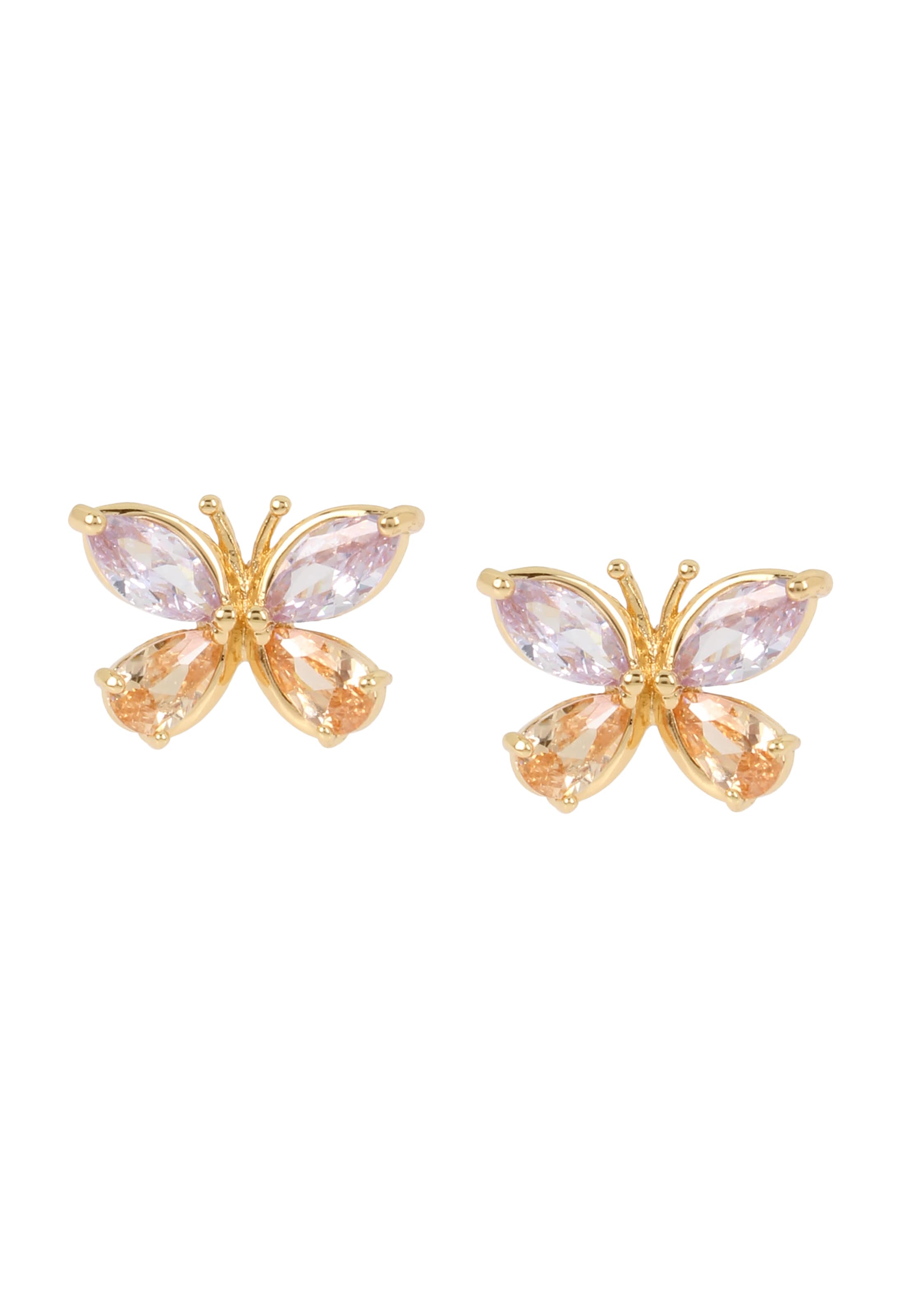 Betsey Johnson Oorbellen in Goud: voorkant