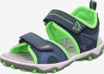 SUPERFIT Sandals & Slippers 'Mike 3.0' in Blue: front