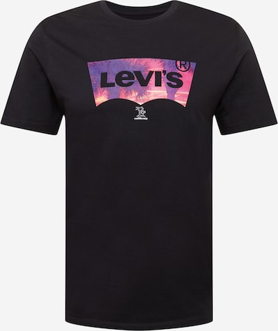Tricou LEVI'S pe lila / roz / negru / alb, Vizualizare produs