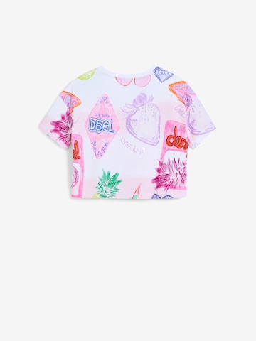 Desigual Tričko - Biela