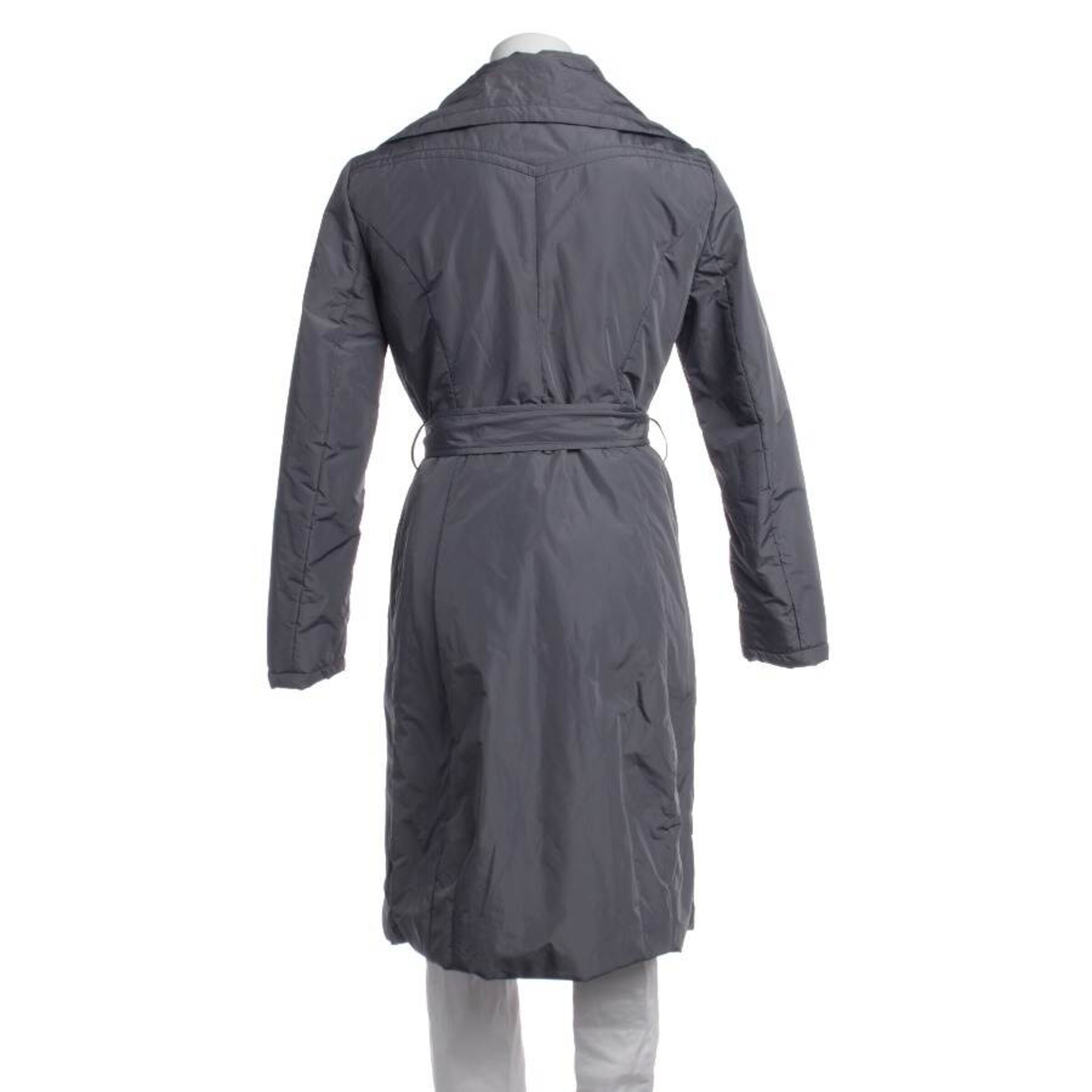 Ermanno Scervino Jacket & Coat in S in Grey