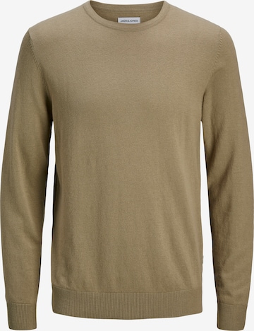 JACK & JONES Trui 'JJEEmil' in Groen: voorkant