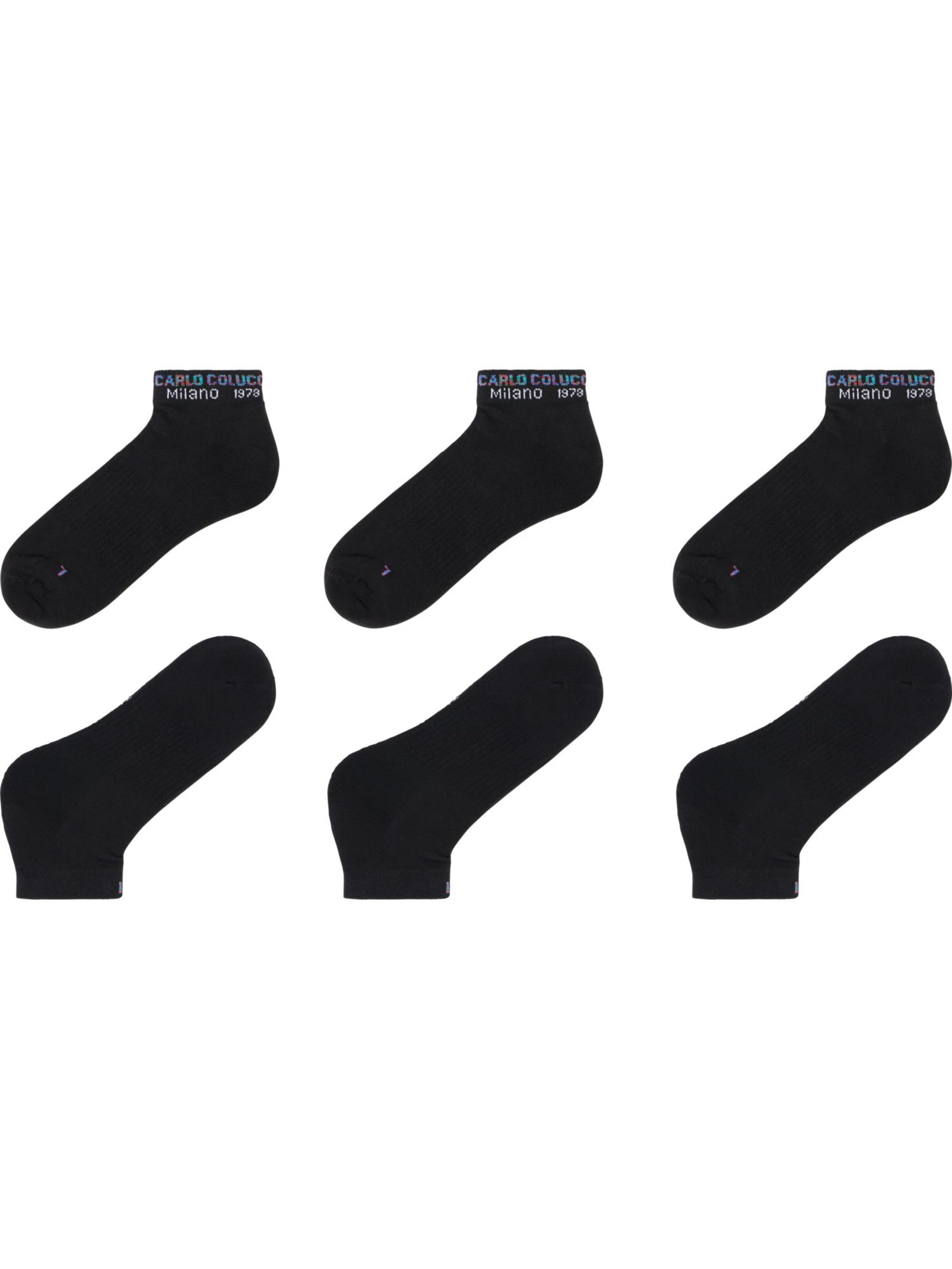 Carlo Colucci Socken ' Dervisevic ' in Schwarz
