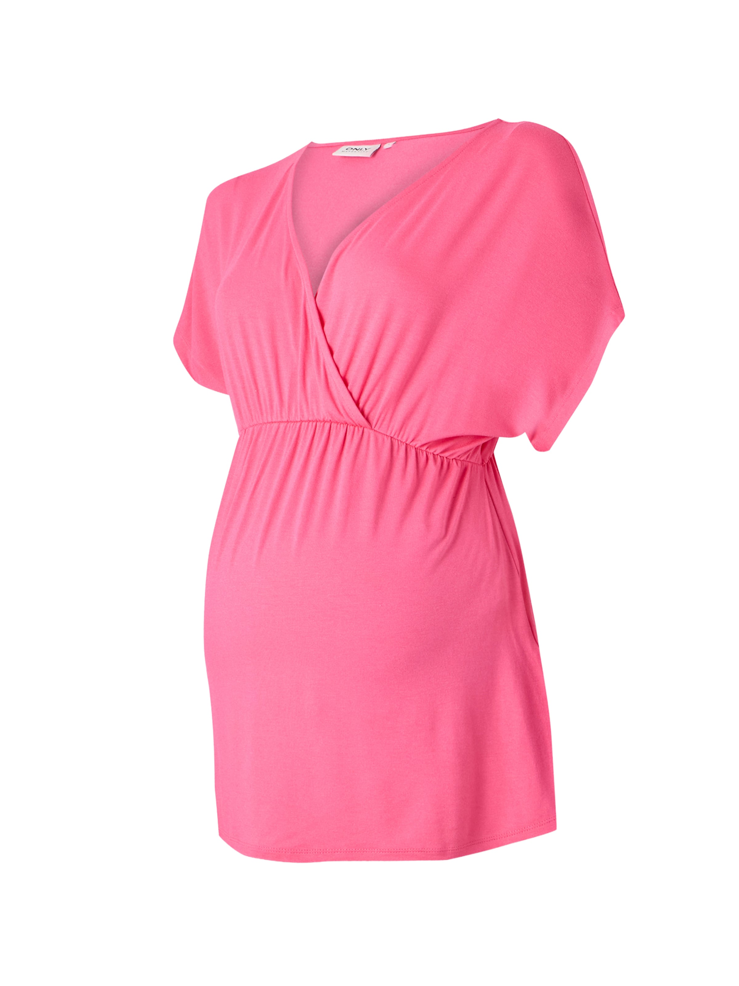 Only Maternity Koszulka 'OLMAMAZE LONNY' w kolorze różowy: przód