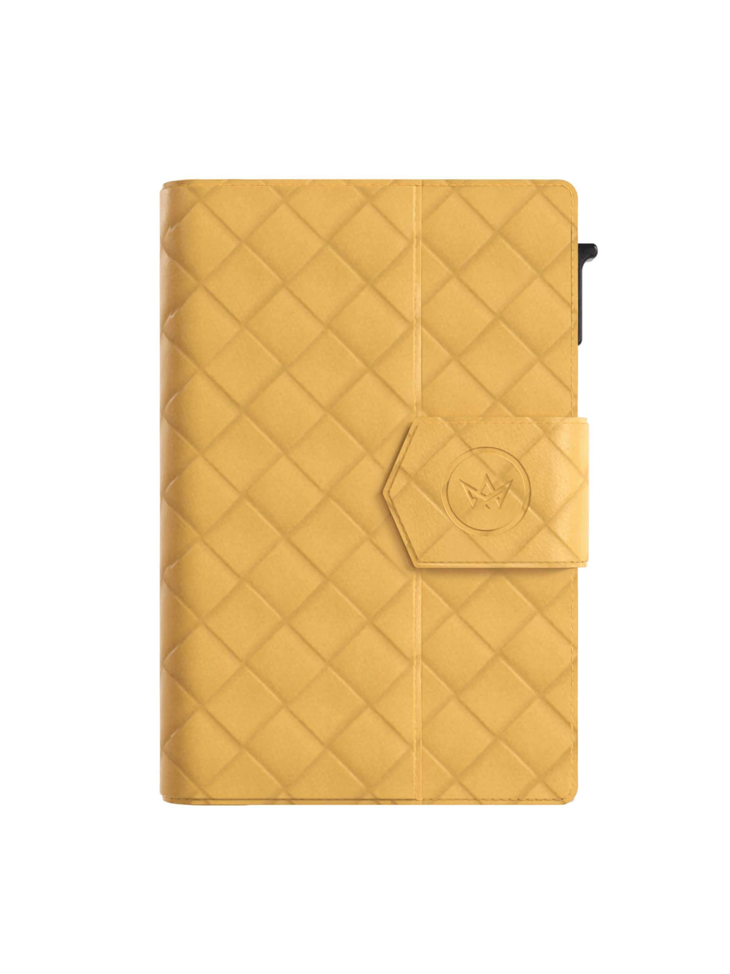 Prowallet Wallet 'Pasjeshouder Plus Woven' in Yellow