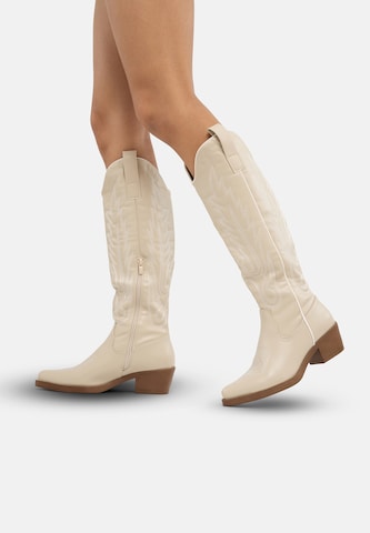 Stivale da cowboy di Salinyang in verde