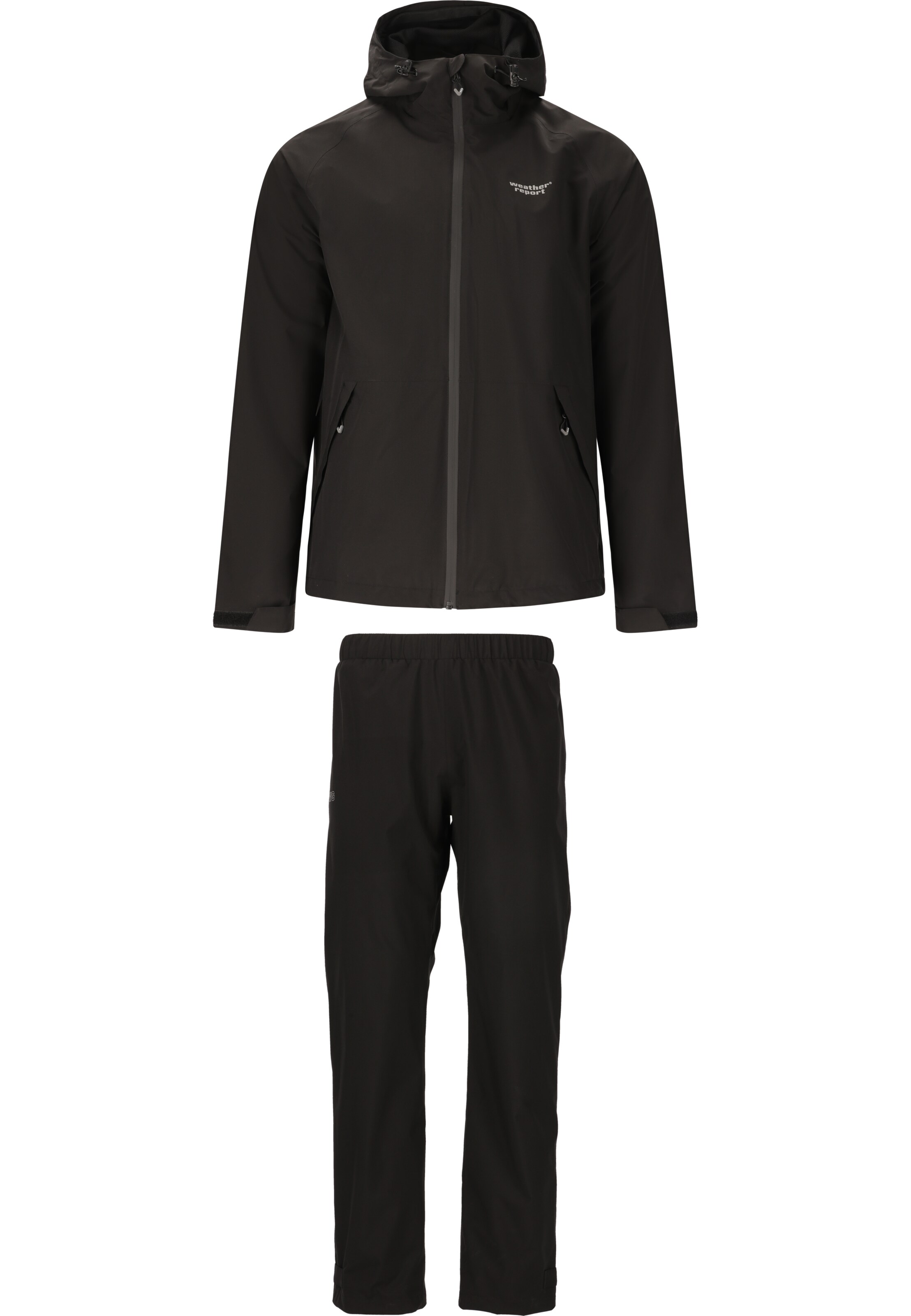 Weather Report Weatherproof jacket 'Gust' in Black: front