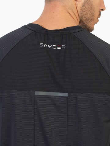 Spyder Functioneel shirt in Zwart