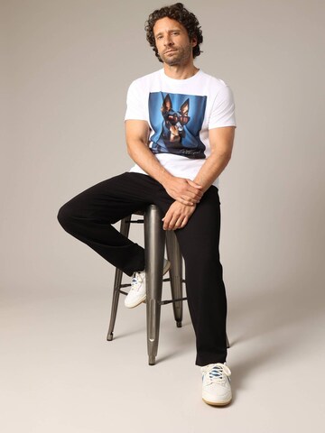 T-Shirt 'MONBO' Deeluxe en blanc