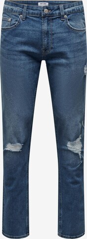 Only & Sons Regular Jeans 'LOOM' in Blau: predná strana