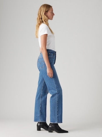 LEVI'S ® Regular Jeans 'Ribcage Straight Ankle' in Blau