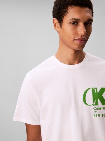 Calvin Klein - Camisa '20S' em branco