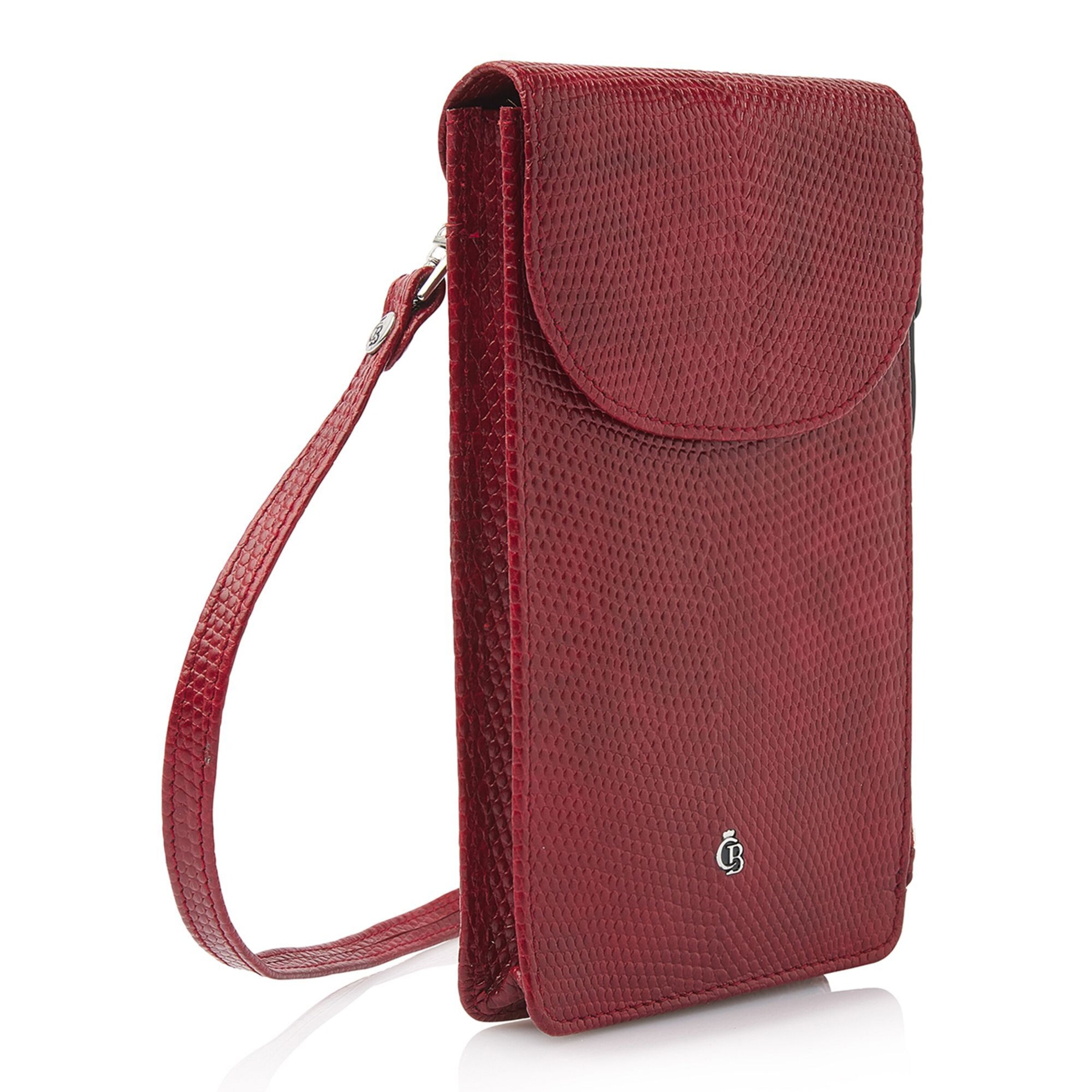 Borsa a tracolla di Castelijn & Beerens in rosso