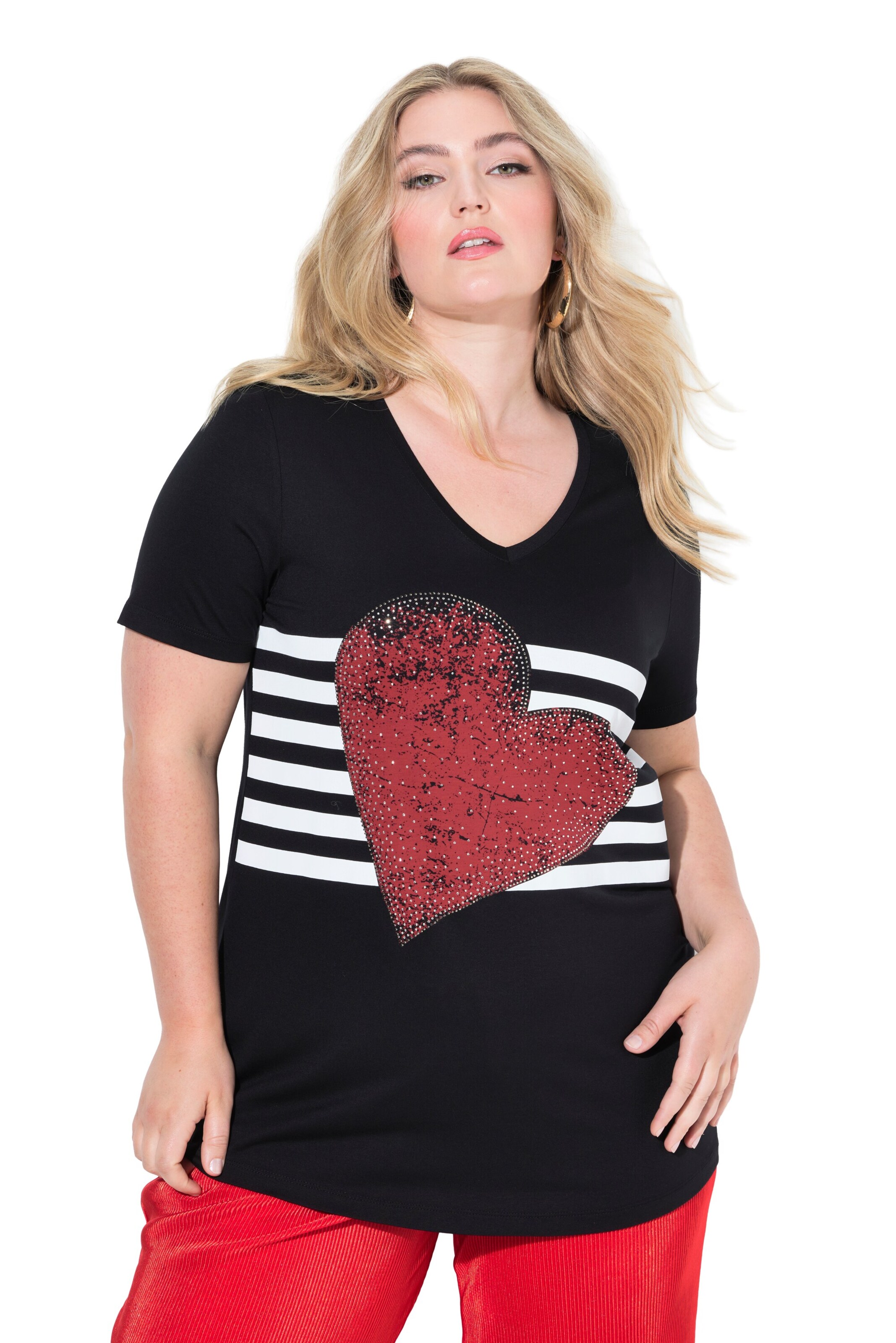 MIAMODA Shirt in Schwarz: Vorderseite