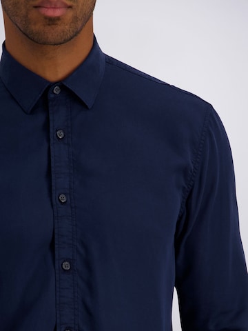 PIERRE CARDIN Comfort fit Overhemd in Blauw